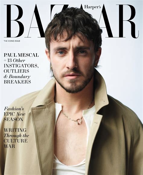 harper's bazaar paul mescal.